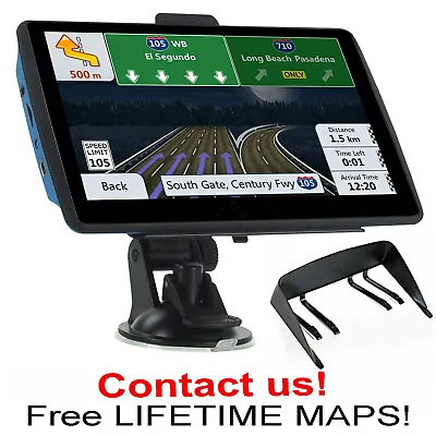 7  Inch Car & Truck GPS Navigation Navigator Sat Navi 8GB 256MB Canada Mexico US • $44.95