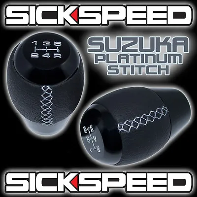 Platinum Suzuka Shift Knob For 5 Speed Short Throw Shifter Selector 12x1.25 K03 • $19.45