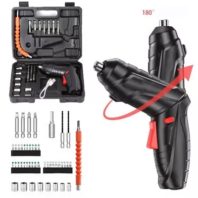 48 In 1 Rechargeable Wireless Cordless Electric Screwdriver Drill Set Power Tool • $19.94