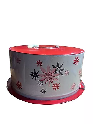 Vintage 1950's Tin Cake Keeper/carrier By Decoware • $24.99