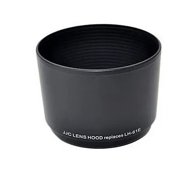 JJC LH-J61E Lens Hood For Olympus M.ZUIKO ED 75-300mm F/4.8-6.7 LH-61E Black • $30.33
