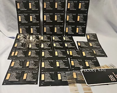 Mary Kay Lot Of 11 Discontinued Luminous & Matte Foundation Sample & Finder Tool • $9.95