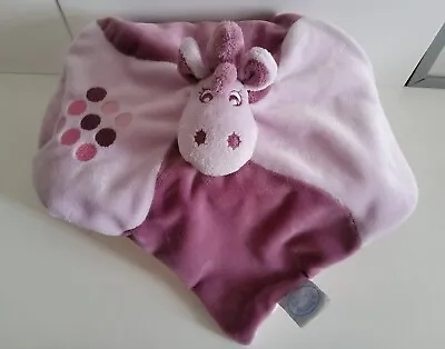 £6.99 • Buy Noukie's Pink Cow Baby Comforter Blankie Dou Dou Soft Toy 