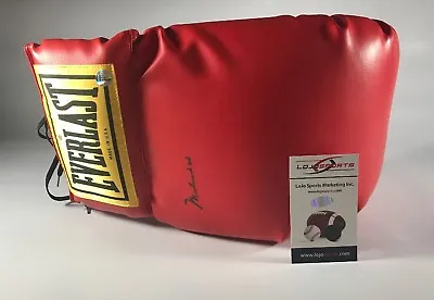 Muhammad Ali Signed Jumbo Oversized 22  Boxing Glove LOJO Sports Hologram • £1927.63