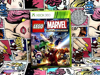 LEGO Marvel Avengers Xbox 360 Cib Complete Tested & Working • $12.99