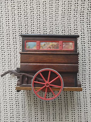 Vintage Oak Barrel Organ Wind-Up Musical Box By Tallent Of Old Bond England • $29.99