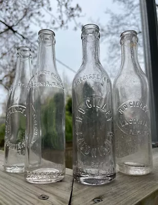 Antique Soda / Mineral Water Bottles From Laconia New Hampshire (lot Of 4) • $7.99