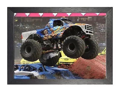 MONSTER TRUCK - Stone Crusher - American Muscle Car CRUSHER Picture Poster • $45.90