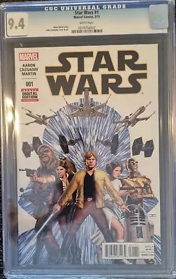 Star Wars #1 (first Printing) - CGC 9.4 - Marvel Reboot • $125