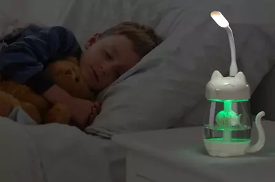 $19.94 • Buy Diffuser Essential Oils Cat Cute Mini Lamp Gift Child Not Cheap USB