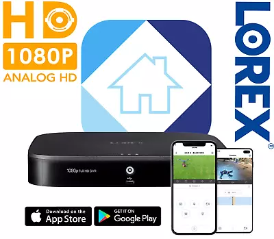  Lorex D241A81B 1080p (2MP) 8Ch Analog HD Security DVR 1TB Smart Home Voice NEW! • $184.99