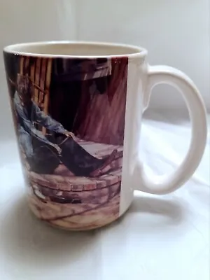 1998 Steve Hanks Vintage Coffee Mug “Big Shoes To Fill” The Hadley Collection • $11.99