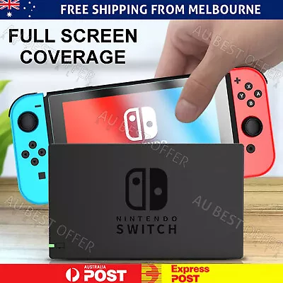 2x Nintendo Switch Tempered Glass Screen Protector For Nintendo Switch AU • $4.33