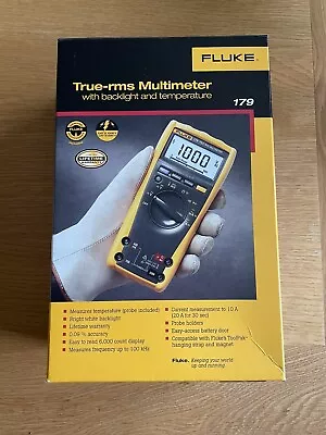 £290 • Buy Fluke 179 True RMS Digital Multimeter (New Boxed)