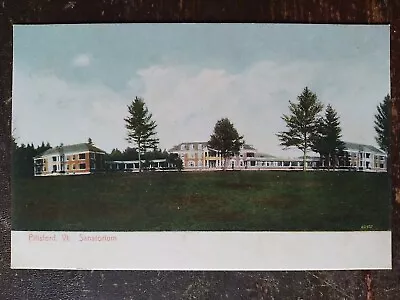 Sanatorium Pittsford VT (#2) - Pre WWI Rough Edges • $7