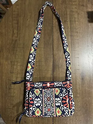 Vera Bradley Little Hipster Crossbody Shoulder Bag Purse In Sun Valley Pattern • $7