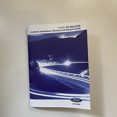 New Blank Ford Fg Falcon Service Log Book Booklet • $62