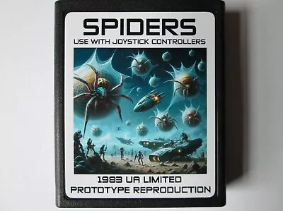 ATARI 2600 SPIDERS VIDEO GAME CARTRIDGE *Prototype Reproduction* • $32.97