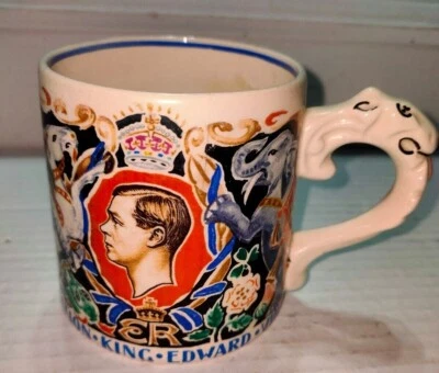 £23 • Buy Lovely Vintage King Edward VIII Coronation Mug 1937 By Dame Laura Knight