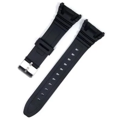 28x21mm Black Watch Strap Band For Casio W96H W96 W-96H 577EA1 W-96H-1AV W-96H-1 • $8.13