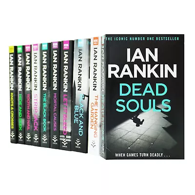 Ian Rankin Inspector Rebus Series Collection 10 Books Set - Fiction - Paperback • $51.29