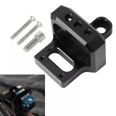 For Mac AEM Boost Controller Solenoid Valve Mount Holder Bracket 3 Port Billet • $20.99