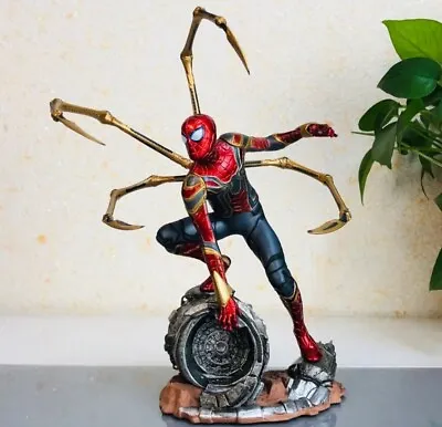 24CM Ultimate Spider-man Action Figure Marvel Statue Model Gift • £22