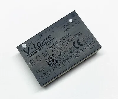 B048F120T30 VICOR VI Module DC-DC 1-OUT 9.5V To 13.8V 25A 300W • $37