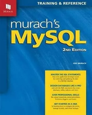 Murach's MySQL 2nd Edition • $7.98