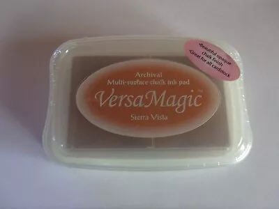 New! Tsukineko Versa Magic Multi-surface Chalk Ink Pad - Color: Sierra Vista • $7.99