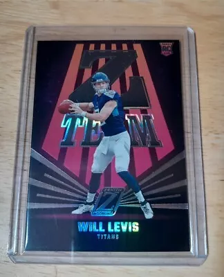 2023 Panini Zenith Z-Team #24 Will Levis RC Tennessee Titans • $8.99