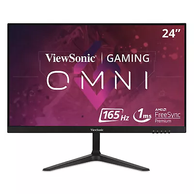 ViewSonic Gaming Monitor VX2418-P-MHD 24  1080p 165Hz 1ms - FreeSync Premium • $119.99