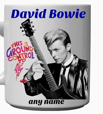 BRAND NEW FOR 2024 - DAVID BOWIE PERSONALISED MUG By MUGS4EVERYONE • £8.30