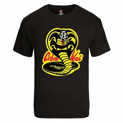 Cobra Kai 100% Cotton Graphic T-Shirt 5 Colors 6 Sizes Karate Kid • $20.99