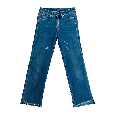 MiH Made In Heaven Jeans Womens Size 25 Nouvelle Pencil Leg High Rise Blue D22 • £37.60