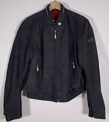 BMW Atlantis 2 Motorcycle Riding Leather Jacket Women’s EU Size 46 US Size 16 • $114.52