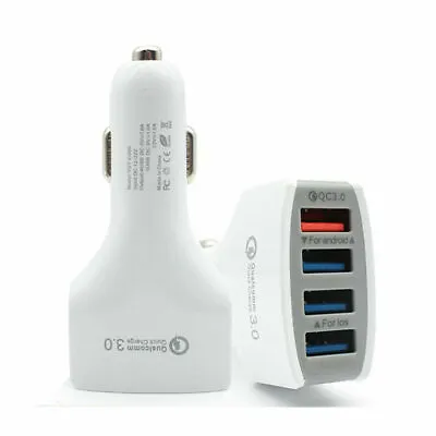 $5.99 • Buy Multi Port PD USB Car Charger Adapter Quick Phone Charge QC 3.0 For 5V 9V 12V 