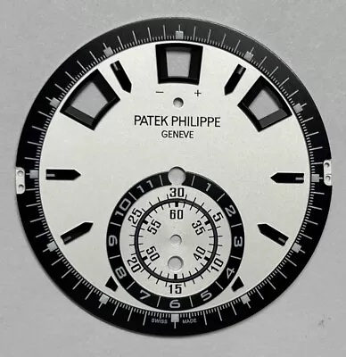 Patek Philippe 5960/1A Annual Calendar Chronograph Silver/Black Dial Authentic • $5500