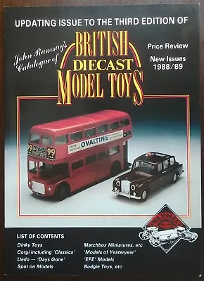 British Diecast Model Toys Update 3rd Ed John Ramsey 1989 Swapmeet Toys & Models • £5.99