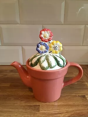 Price & Kensington Novelty Tea Pot Terracotta Plant Pot Teapot K&P • £10