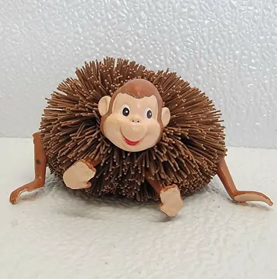 Rare Vintage 1990's KOOSH BALL Critters Animal - Brown Monkey HTF • $8.99
