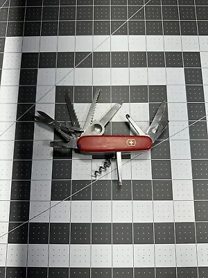 Victorinox Vintage Champion 91mm Swiss Army Knife Pre 1970 - *Blade Worn* 5047 • $42.50