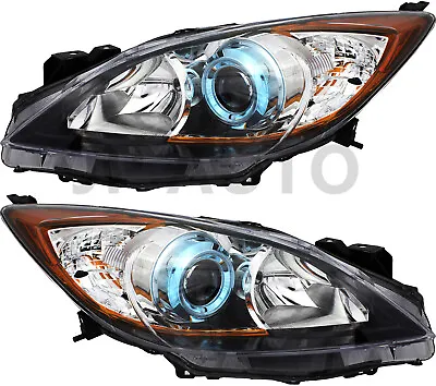 For 2012-2013 Mazda 3 Headlight Halogen Set Driver And Passenger Side • $232.49