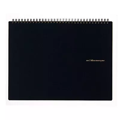 Maruman MNEMOSYNE Notebook 8.66 X 11.69 Inches (Horizontal A4) 5mm-squared • $19.07