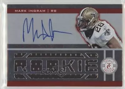 2011 Totally Certified Freshman Fabric Red /200 Mark Ingram #225 Rookie Auto RC • $13.18