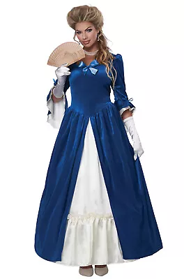 Colonial Era Dress/Martha Washington Adult Costume • $32.96