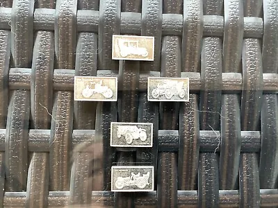 Vintage Classic Cars .925/1000 Mini Collectable Ingots (set Of 5) • £72.33