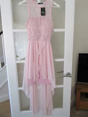 New With Tags Quiz Pink Evening Party Dress Size 4 • £16.99
