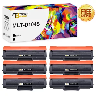 MLT-D104S Toner Cartridge For Samsung 104 Xpress ML-1661 ML-1665 ML1867 SCX-3200 • $22.99