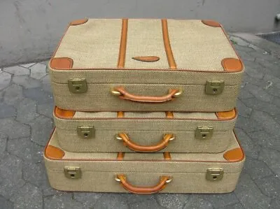 3 Car Suitcase Luggage Goldpfeil Mercedes Benz Accessory Mb G S Se Sl Germany • $2795